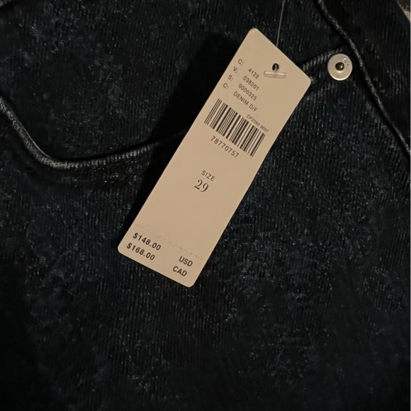 NWT Pilcro and the Letterpress dark wash slim boyfriend jeans - Picture 6 of 6